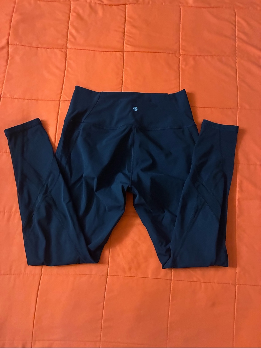 Lululemon Leggings Womens 12 Black High Rise Athletic Activewear Gym